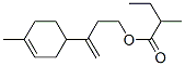 3-(4-methyl-3-cyclohexen-1-yl)but-3-enyl 2-methylbutyrate CAS#: 72928-25-7