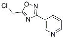 3-(5-CHLOROMETHYL-[1,2,4]OXADIAZOL-3-YL)-PYRIDINE CAS#: 749896-93-3