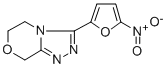 3-(5-Nitro-2-furyl)-8H-5,6-dihydro(1,2,4)triazolo(3,4-c)(1,4)oxazine CAS#: 78205-38-6