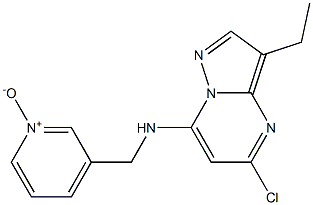 3-((5-chloro-3-ethylpyrazolo[1,5-a]pyrimidin-7-ylamino)methyl)pyridine 1-oxide CAS#: 779353-65-0