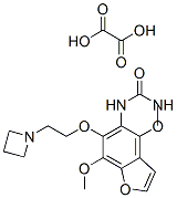 3-[6-[2-(azetidin-1-yl)ethoxy]-4,7-dimethoxy-benzofuran-5-yl]-1-methyl -urea, oxalic acid CAS#: 75883-59-9