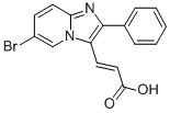 3-(6-BROMO-2-PHENYL-IMIDAZO[1,2-A]PYRIDIN-3-YL)-ACRYLIC ACID CAS#: 727652-45-1