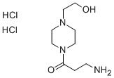 3-AMINO-1-[4-(2-HYDROXY-ETHYL)-PIPERAZIN-1-YL]-PROPAN-1-ONE X 2 HCL >96% CAS#: 717904-40-0