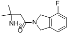 3-AMINO-1-(4-FLUOROISOINDOLIN-2-YL)-3-METHYLBUTAN-1-ONE CAS#: 739365-40-3