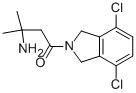 3-AMINO-1-(4,7-DICHLOROISOINDOLIN-2-YL)-3-METHYLBUTAN-1-ONE CAS#: 739365-42-5