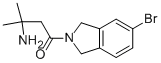 3-AMINO-1-(5-BROMOISOINDOLIN-2-YL)-3-METHYLBUTAN-1-ONE CAS#: 739365-37-8