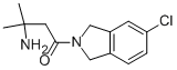 3-AMINO-1-(5-CHLOROISOINDOLIN-2-YL)-3-METHYLBUTAN-1-ONE CAS#: 739365-38-9