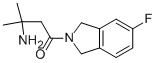 3-AMINO-1-(5-FLUOROISOINDOLIN-2-YL)-3-METHYLBUTAN-1-ONE CAS#: 739365-36-7