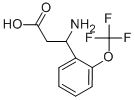 3-AMINO-3-(2-TRIFLUOROMETHOXY-PHENYL)-PROPIONIC ACID CAS#: 773122-83-1