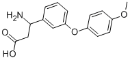 3-AMINO-3-[3-(4-METHOXY-PHENOXY)-PHENYL]-PROPIONIC ACID CAS#: 773122-05-7