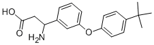 3-AMINO-3-[3-(4-TERT-BUTYL-PHENOXY)-PHENYL]-PROPIONIC ACID CAS#: 773125-02-3
