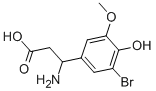 3-AMINO-3-(3-BROMO-4-HYDROXY-5-METHOXY-PHENYL)-PROPIONIC ACID CAS#: 773122-11-5