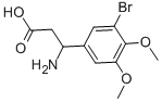 3-AMINO-3-(3-BROMO-4,5-DIMETHOXY-PHENYL)-PROPIONIC ACID CAS#: 773125-00-1