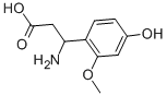 3-AMINO-3-(4-HYDROXY-2-METHOXY-PHENYL)-PROPIONIC ACID CAS#: 773124-31-5
