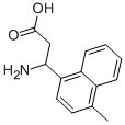 3-AMINO-3-(4-METHYL-NAPHTHALEN-1-YL)-PROPIONIC ACID CAS#: 773125-33-0