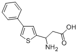 3-AMINO-3-(4-PHENYL-THIOPHEN-2-YL)-PROPIONIC ACID CAS#: 773126-57-1