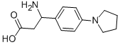 3-AMINO-3-[4-(PYRROLIDIN-1-YL)-PHENYL]-PROPIONIC ACID CAS#: 773119-89-4