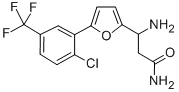 3-AMINO-3-[5-(2-CHLORO-5-TRIFLUOROMETHYL-PHENYL)-FURAN-2-YL]-PROPIONIC ACID AMIDE CAS#: 771522-83-9