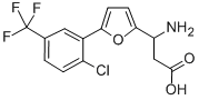 3-AMINO-3-[5-(2-CHLORO-5-TRIFLUOROMETHYL-PHENYL)-FURAN-2-YL]-PROPIONIC ACID CAS#: 773125-93-2