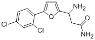 3-AMINO-3-[5-(2,4-DICHLOROPHENYL)-FURAN-2-YL]-PROPIONIC ACID AMIDE CAS#: 771522-42-0