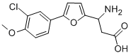 3-AMINO-3-[5-(3-CHLORO-4-METHOXYPHENYL)-FURAN-2-YL]-PROPIONIC ACID CAS#: 773126-01-5