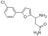 3-AMINO-3-[5-(3-CHLOROPHENYL)-FURAN-2-YL]-PROPIONIC ACID AMIDE CAS#: 771522-75-9