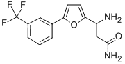 3-AMINO-3-[5-(3-TRIFLUOROMETHYLPHENYL)-FURAN-2-YL]-PROPIONIC ACID AMIDE CAS#: 771522-82-8
