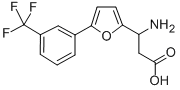 3-AMINO-3-[5-(3-TRIFLUOROMETHYLPHENYL)-FURAN-2-YL]-PROPIONIC ACID CAS#: 773125-92-1