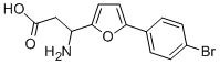 3-AMINO-3-[5-(4-BROMOPHENYL)-FURAN-2-YL]-PROPIONIC ACID CAS#: 773125-87-4