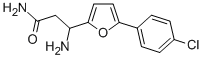 3-AMINO-3-[5-(4-CHLOROPHENYL)-FURAN-2-YL]-PROPIONIC ACID AMIDE CAS#: 771522-73-7