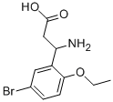 3-AMINO-3-(5-BROMO-2-ETHOXY-PHENYL)-PROPIONIC ACID CAS#: 773122-65-9
