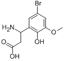 3-AMINO-3-(5-BROMO-3-METHOXY-2-HYDROXY-PHENYL)-PROPIONIC ACID CAS#: 773122-63-7