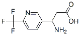 3-AMINO-3-(6-TRIFLUOROMETHYL-PYRIDIN-3-YL)-PROPIONIC ACID CAS#: 773117-91-2