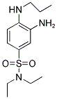 3-AMINO-N,N-DIETHYL-4-(PROPYLAMINO)BENZENESULFONAMIDE CAS#: 749902-34-9