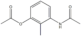 3-AcetaMido-2-Methylphenyl Acetate CAS#: 76064-16-9