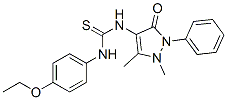 3-Antipyrinyl-1-(4-ethoxyphenyl)thiourea CAS#: 74051-62-0