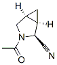 3-Azabicyclo[3.1.0]hexane-2-carbonitrile, 3-acetyl-, (1alpha,2beta,5alpha)- (9CI) CAS#: 78185-68-9