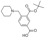 3-BOC-4-[(PIPERIDINYL)METHYL]BENZOIC ACID CAS#: 799283-53-7