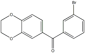 3-BROMO-3',4'-(ETHYLENEDIOXY)BENZOPHENONE CAS#: 727419-55-8