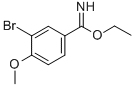 3-BROMO-4-METHOXY-BENZIMIDIC ACID ETHYL ESTER CAS#: 777828-03-2