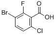 3-BROMO-6-CHLORO-2-FLUOROBENZOIC ACID CAS#: 702640-51-5