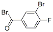 3-Bromo-4-fluorobenzoyl bromide CAS#: 78239-66-4
