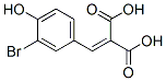 (3-Bromo-4-hydroxybenzylidene)malonic acid CAS#: 73747-61-2