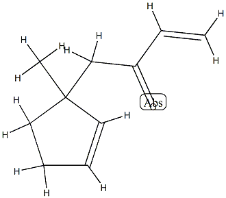 3-Buten-2-one,1-(1-methyl-2-cyclopenten-1-yl)-(9CI) CAS#: 750601-62-8