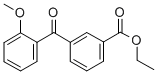 3-CARBOETHOXY-2'-METHOXYBENZOPHENONE CAS#: 746652-01-7