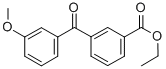 3-CARBOETHOXY-3'-METHOXYBENZOPHENONE CAS#: 750633-62-6