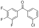 3-CHLORO-3',4',5'-TRIFLUOROBENZOPHENONE CAS#: 746651-95-6