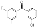 3-CHLORO-3',5'-DIFLUOROBENZOPHENONE CAS#: 746651-98-9