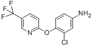 3-CHLORO-4-([5-(TRIFLUOROMETHYL)-2-PYRIDINYL]OXY)ANILINE CAS#: 72045-93-3