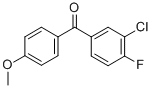 3-CHLORO-4-FLUORO-4'-METHOXYBENZOPHENONE CAS#: 760192-87-8
